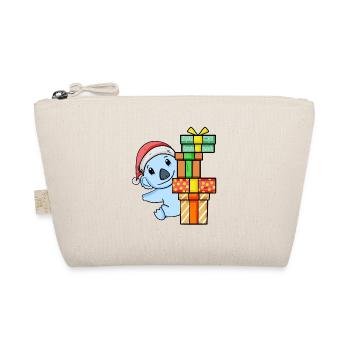 Koala de Noël avec cadeaux - Trousse biologique - nature - Devant