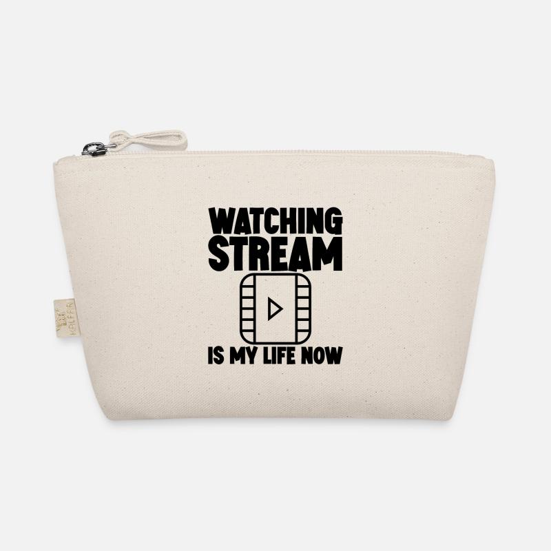 Watching Stream Is My Life Now 3 Organic Pouch
