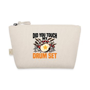 Did You Touch My Drum Set 8 - Bio-Täschchen - Natur - Vorne