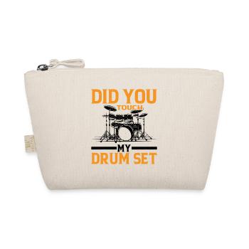 Did You Touch My Drum Set 9 - Bio-Täschchen - Natur - Vorne