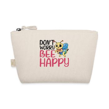 Don't Worry Bee Happy 29 - Organic Pouch - nature - Front