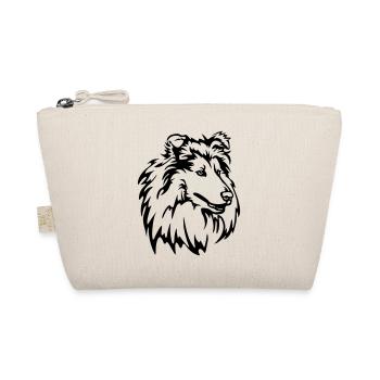 Tête de Collie - Trousse biologique - nature - Devant