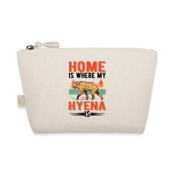 La maison est l’endroit où ma hyène est Erdwolf Hyäne - Trousse biologique - nature - Devant