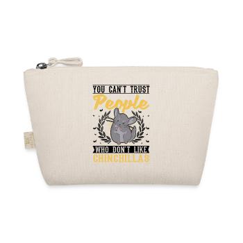 Chinchilla Gift Woolly Short-tailed Chinchilla - Organic Pouch - nature - Front