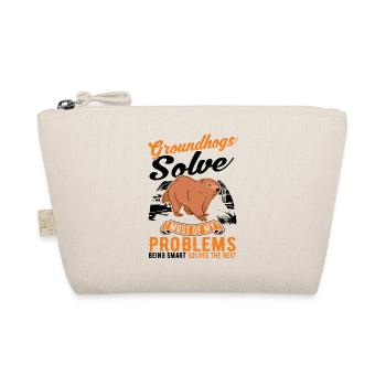 Marmot Groundhog Day Forest Marmot - Organic Pouch - nature - Front