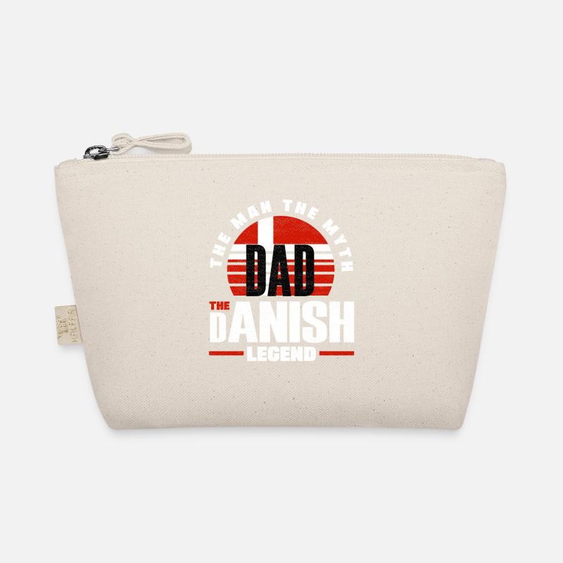Denmark Danish Denmark Flag Father Organic Pouch