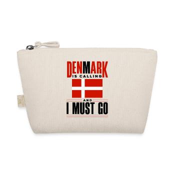 Denmark Danish Denmark Flag Denmark Is Calling - Organic Pouch - nature - Front