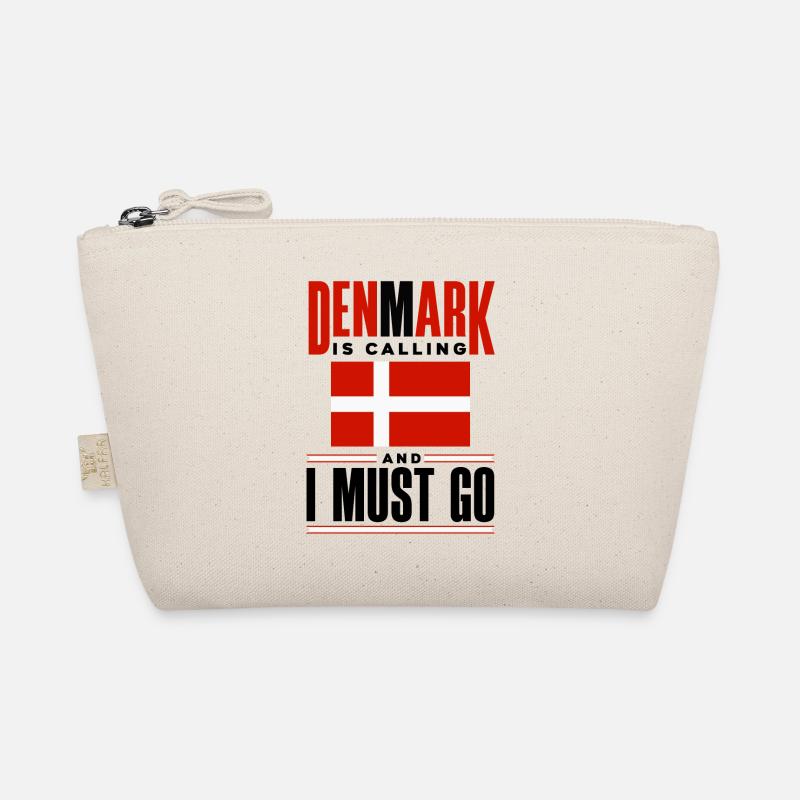 Dänemark Dänemark Dänemark Flagge Dänemark ruft - Bio-Täschchen - Natur