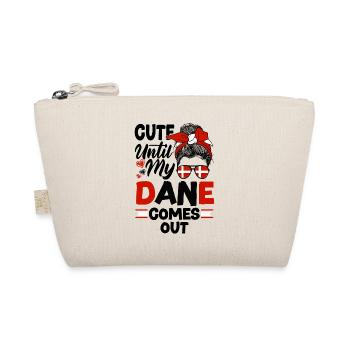 Danemark drapeau danois mignon jusqu’à ce que mon danois sorte - Trousse biologique - nature - Devant