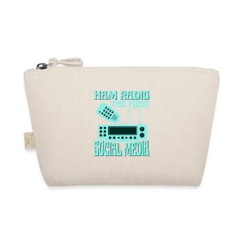 Ham Radio The First Social Media Operator Amateur - Bio-Täschchen - Natur - Vorne