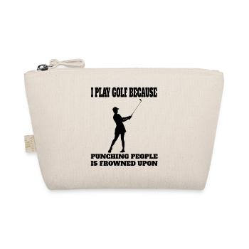 Golf Golf Club Golfer Citation Balle de Golf - Trousse biologique - nature - Devant