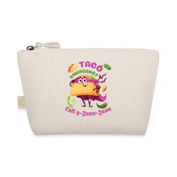 Funny Mexican Taco Emergency Call 9 Juan Juan - Organic Pouch - nature - Front