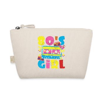 Femmes 80s fille 80s Thèmes Party Vintage 1980s - Trousse biologique - nature - Devant