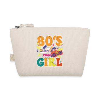 Femmes 80s fille 80s Thèmes Party Vintage 1980s - Trousse biologique - nature - Devant