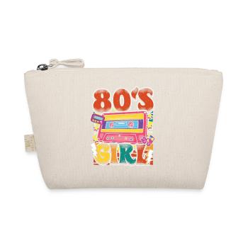 Femmes 80s fille 80s Thèmes Party Vintage 1980s - Trousse biologique - nature - Devant