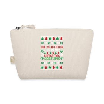 En raison de l’inflation pulls de Noël drôle de Noël - Trousse biologique - nature - Devant