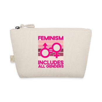 Feminismus Rechte der Frauen Feministisch Geschenk - Bio-Täschchen - Natur - Vorne