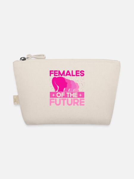 Gender equality Gender equality - Organic Pouch - nature - Front