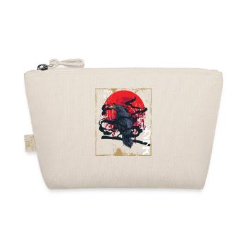 Gothique Crâne-Rouge Lune-Corneille Noire - Trousse biologique - nature - Devant