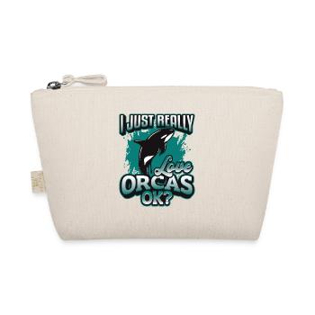 Orca Whale, I really love orcas. - Organic Pouch - nature - Front