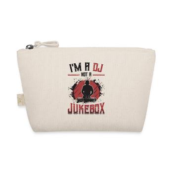I'm a DJ, not a jukebox disc jockey - Organic Pouch - nature - Front