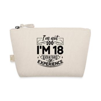 Birthday 100 years - Organic Pouch - nature - Front