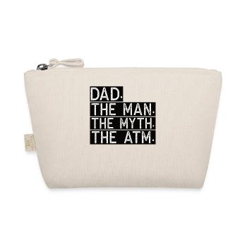 World Best Papa Father Couples Couple Parents Dad daddy - Organic Pouch - nature - Front