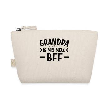 Mein OPA Bester Freund und KUMPEL Geschenk Opa - Bio-Täschchen - Natur - Vorne