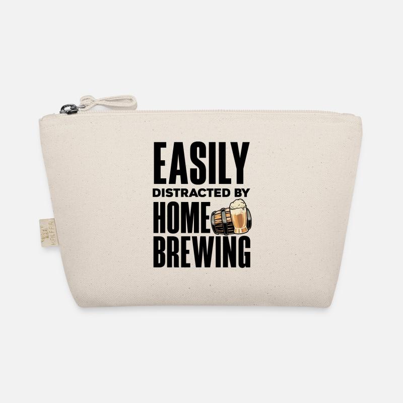 Easily Distraced Home Brewing Homebrow Brewery Bee Bio-Täschchen