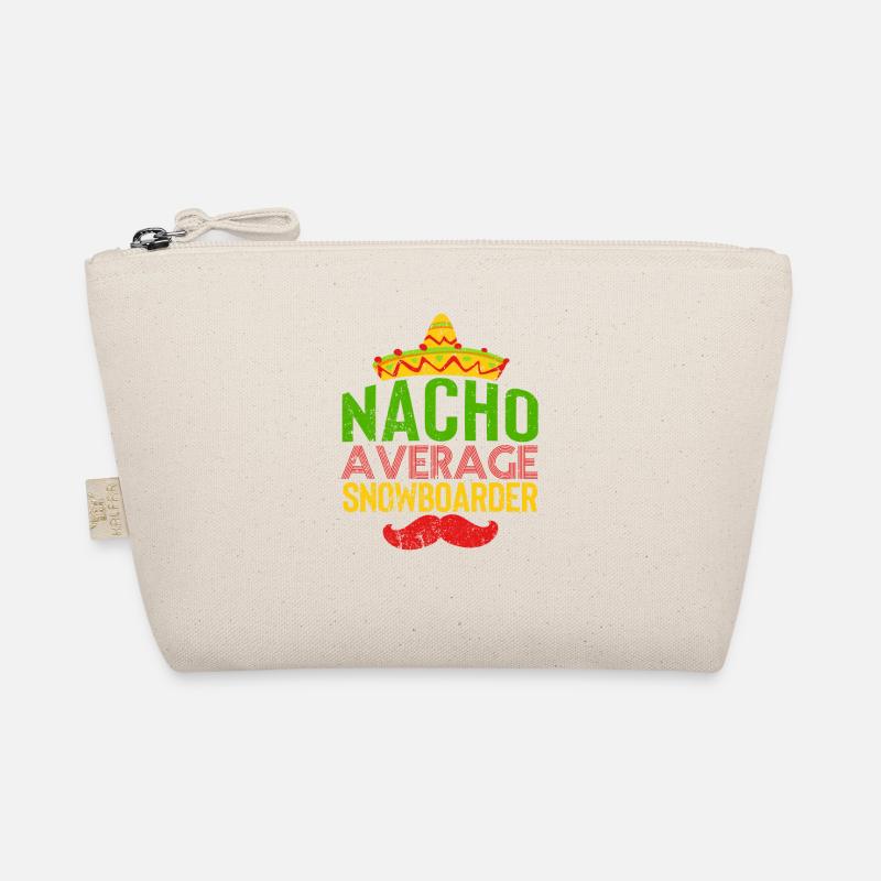 Nacho Average Snowboarder Cinco De Mayo Mexique Trousse biologique
