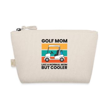 Golf Mom Like A Normal Mom But Cooler Funny Golf - Organic Pouch - nature - Front