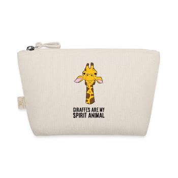 Les girafes sont mon animal spirituel Drôle de girafe - Trousse biologique - nature - Devant