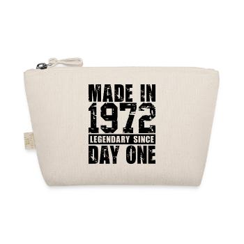 Made in 1972, Legendary Since Day One - Organic Pouch - nature - Front