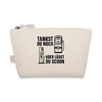 Electric car charging station E-car filling station electric - Organic Pouch - nature - Front