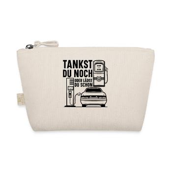 Electric car filling station E-car charging station electric - Organic Pouch - nature - Front