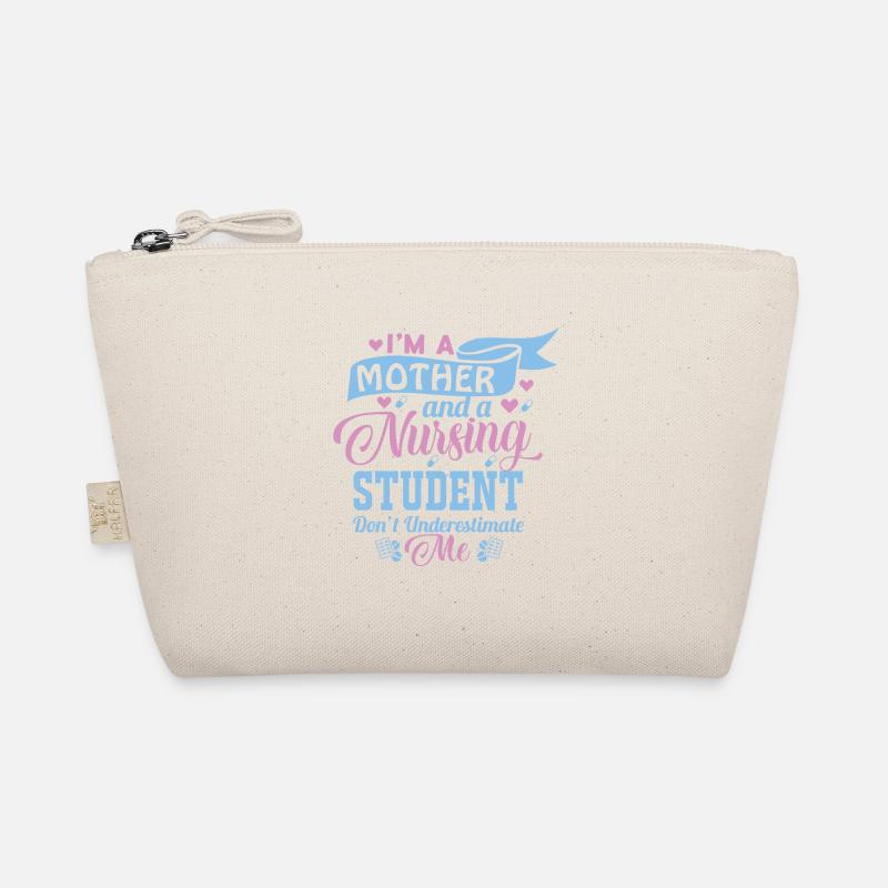 Funny Nursing Student Mother Nursing School Organic Pouch