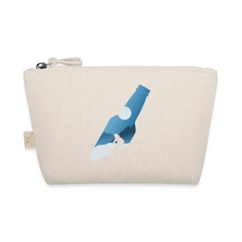 Apres Ski Beer Skiing Mountains Ski - Organic Pouch - nature - Front