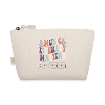 Music Literacy Matters - Organic Pouch - nature - Front