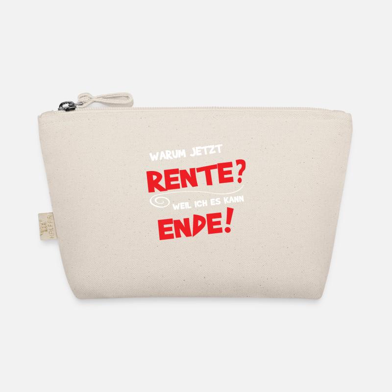 Ruhestand Rente Spruch Design Bio-Täschchen