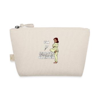 I' - Girl Karate - Organic Pouch - nature - Front