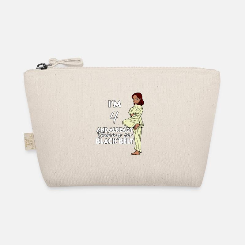 Ich bin 4 - Mädchen Karate Bio-Täschchen