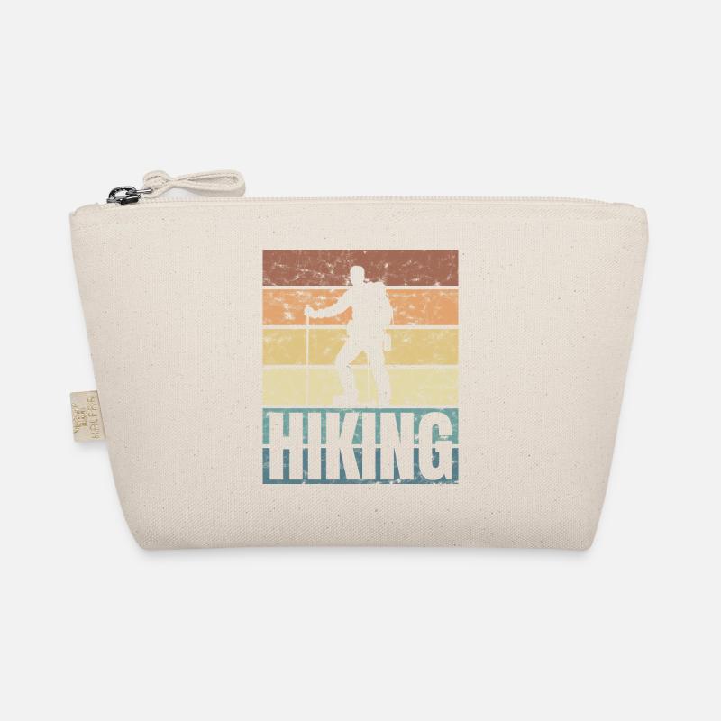 Hiker Mountaineer Mountain Lovers Mountain Range Organic Pouch