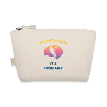 Lacrosse American Sport - Passion Brain - Organic Pouch - nature - Front