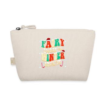 Citations de Noël Lumières de fées sur l’hiver - Trousse biologique - nature - Devant