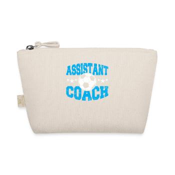 Assistant Soccer Coach Training Practice Soccer Te - Organic Pouch - nature - Front