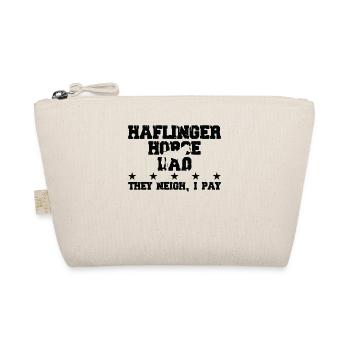 Horse father - Haflinger horse - Organic Pouch - nature - Front