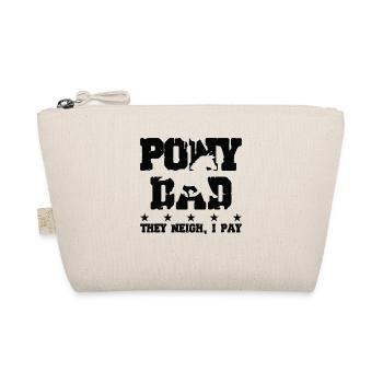 Horse father - Pony - Organic Pouch - nature - Front