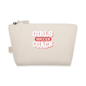 Girls Soccer Coach Funny Soccer Definition Womens - Organic Pouch - nature - Front