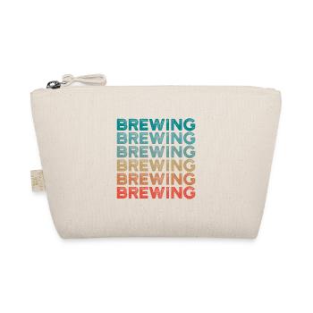 Retro Graphic Homebrewing Winemaking Brewery Craft - Bio-Täschchen - Natur - Vorne