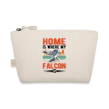 La maison est l’endroit où mon faucon est fauconnier crécerelle - Trousse biologique - nature - Devant